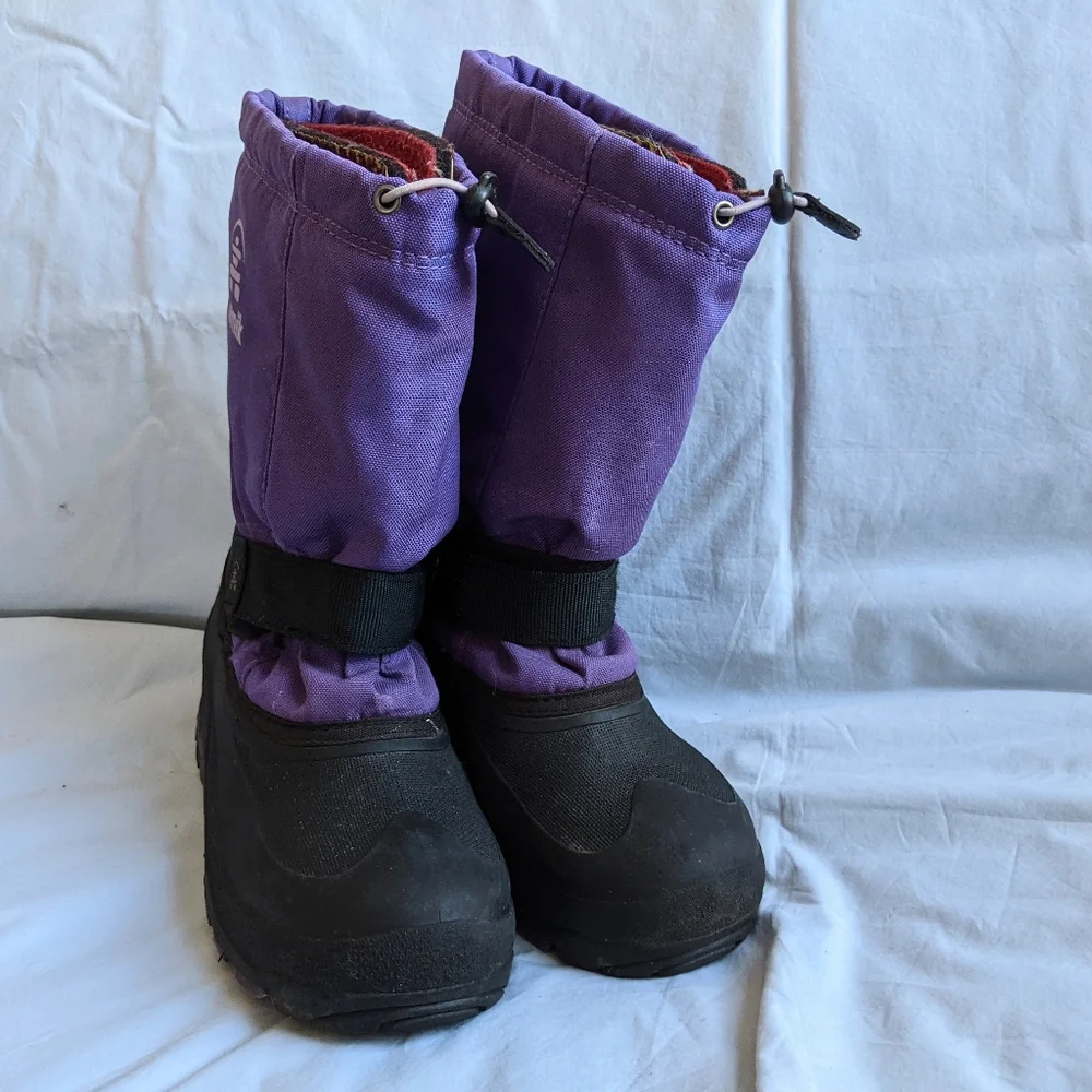 EUC Kamik Rocket Jr winter boots size 7